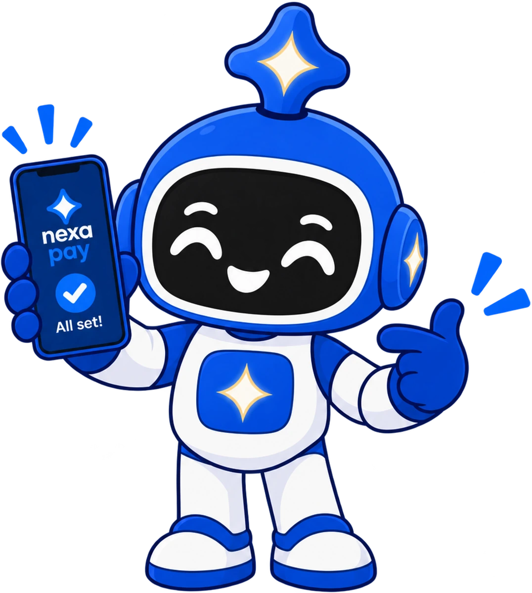 Nexa pay mascot